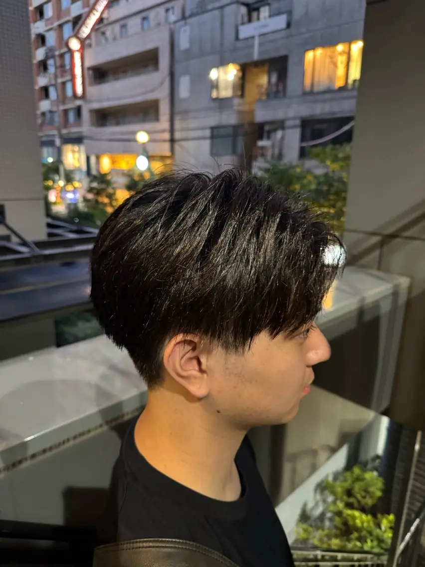 メンズ カット トリートメント 河野 悠のヘアスタイル
