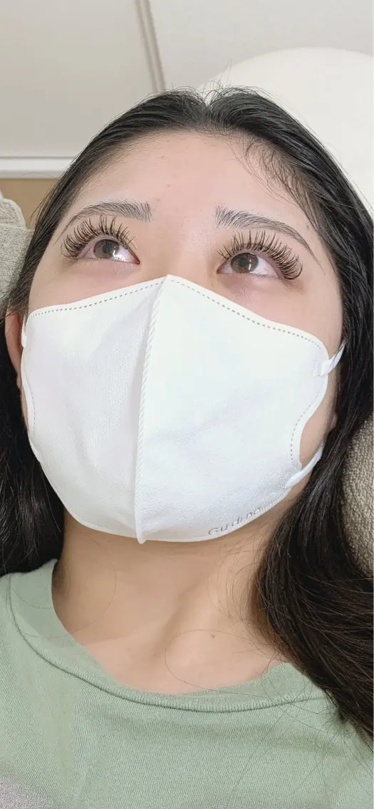 マツエク・マツパ 付け放題 フラットラッシュ 創健ビューティー 御徒町・上野本店のマツエク・マツパデザイン