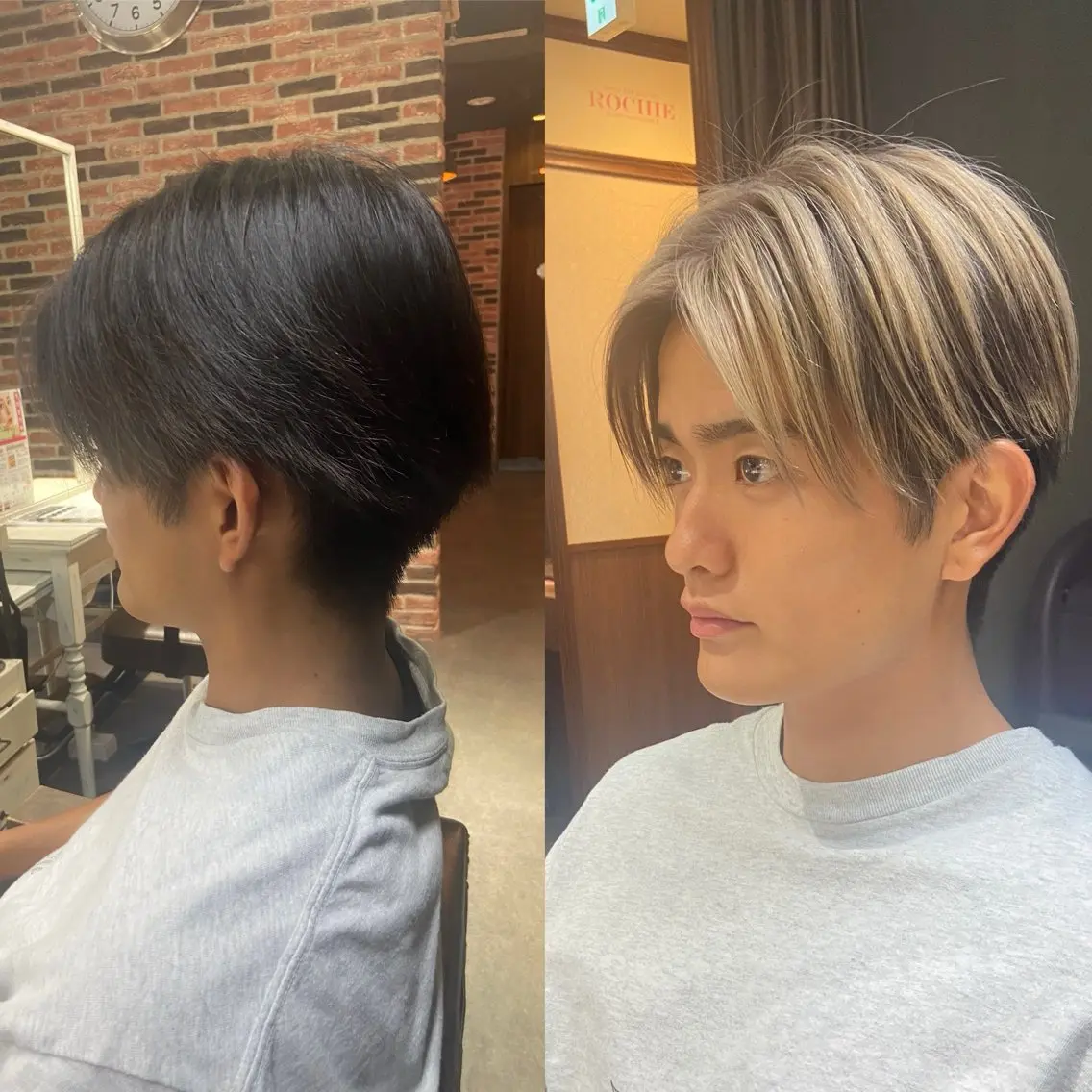 ショート メンズ特化美容師 カラー専門ぺーターのヘアスタイル