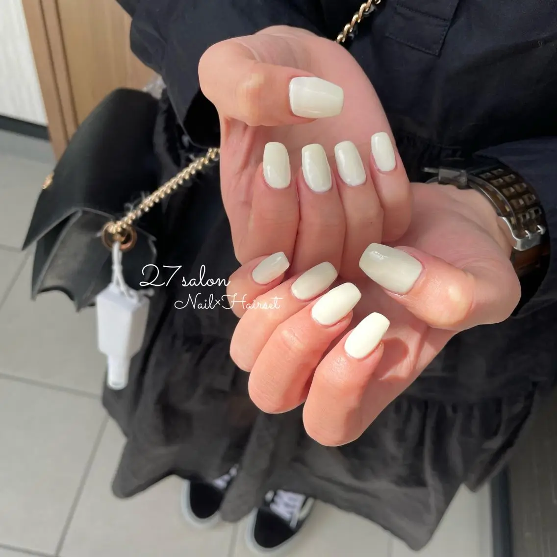 ネイル ワンカラーネイル 27salon yuinaのネイルデザイン