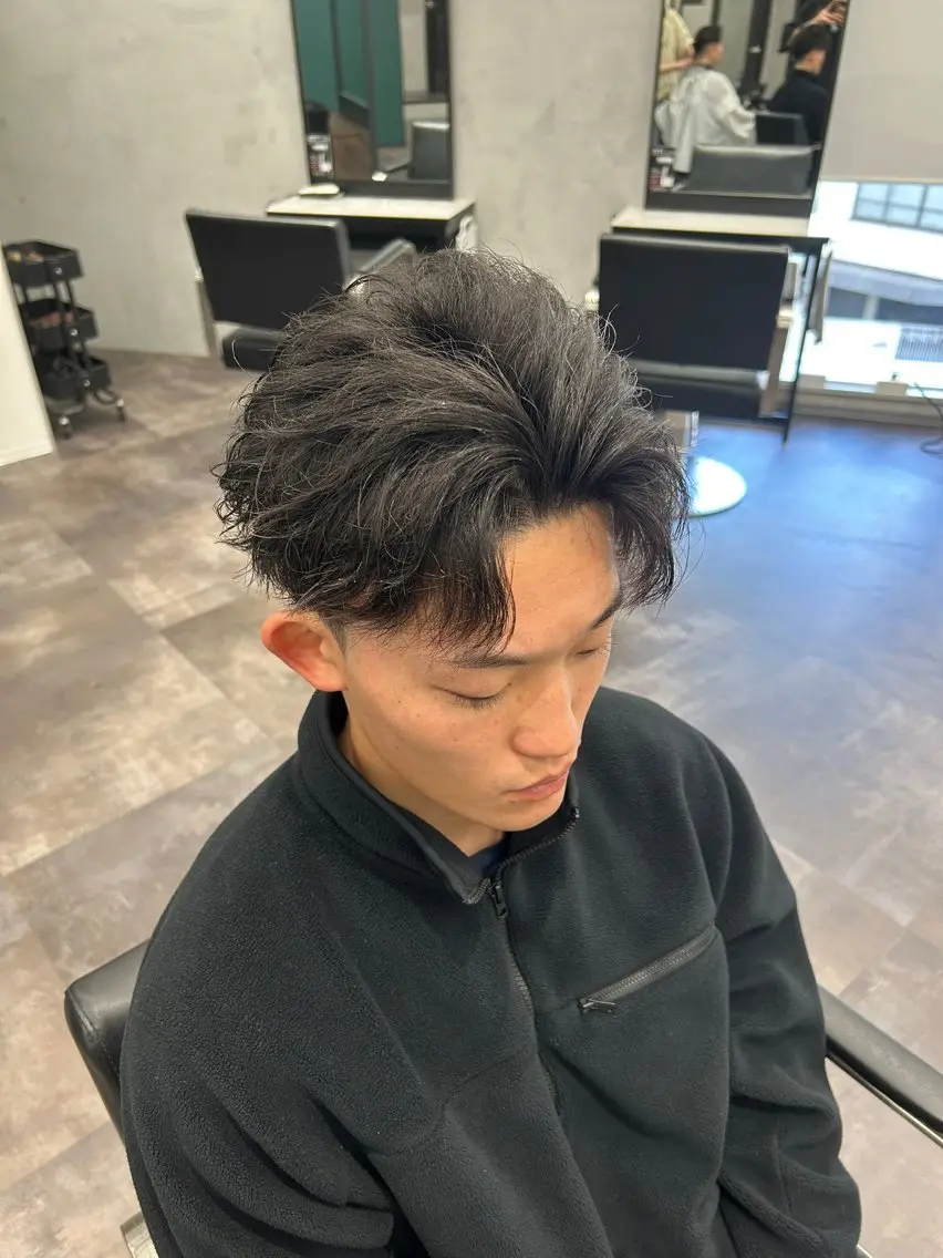 ミディアム メンズ 🐠メンズ特化🐠 井上風冴のヘアスタイル
