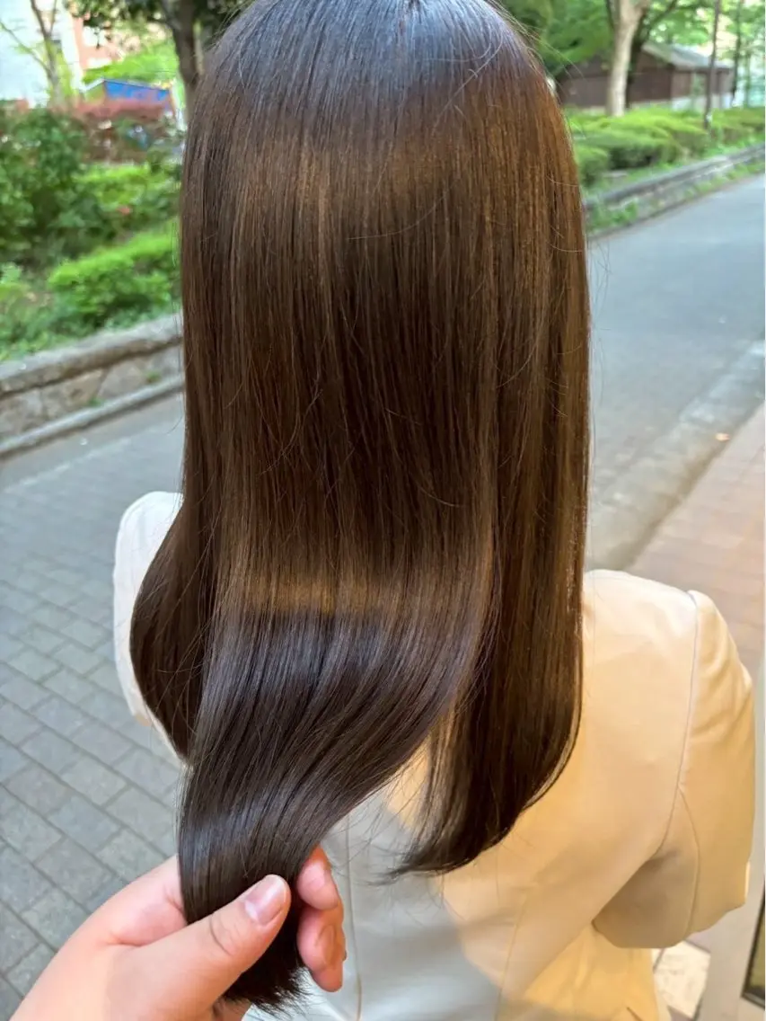 ロング 野間口 小春のヘアスタイル