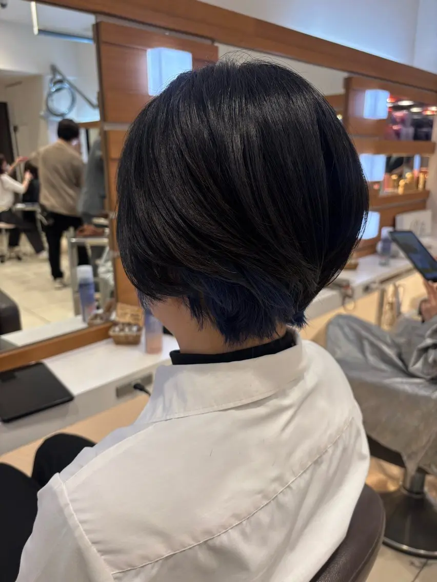 ショート カラー 💎【ちゅるんカラ ー】あいみ💎のヘアスタイル