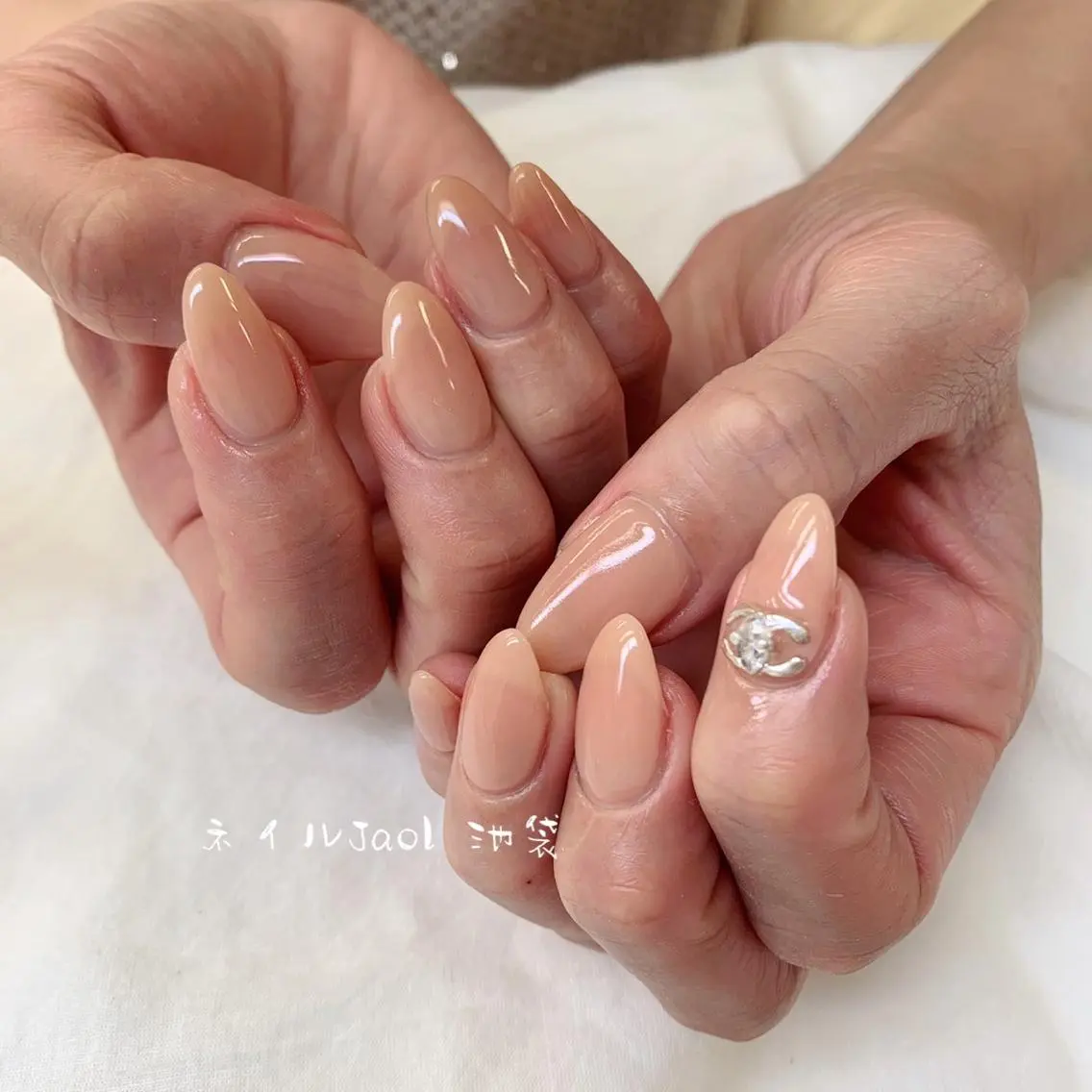 セミロング ネイルJaol 池袋のネイルデザイン