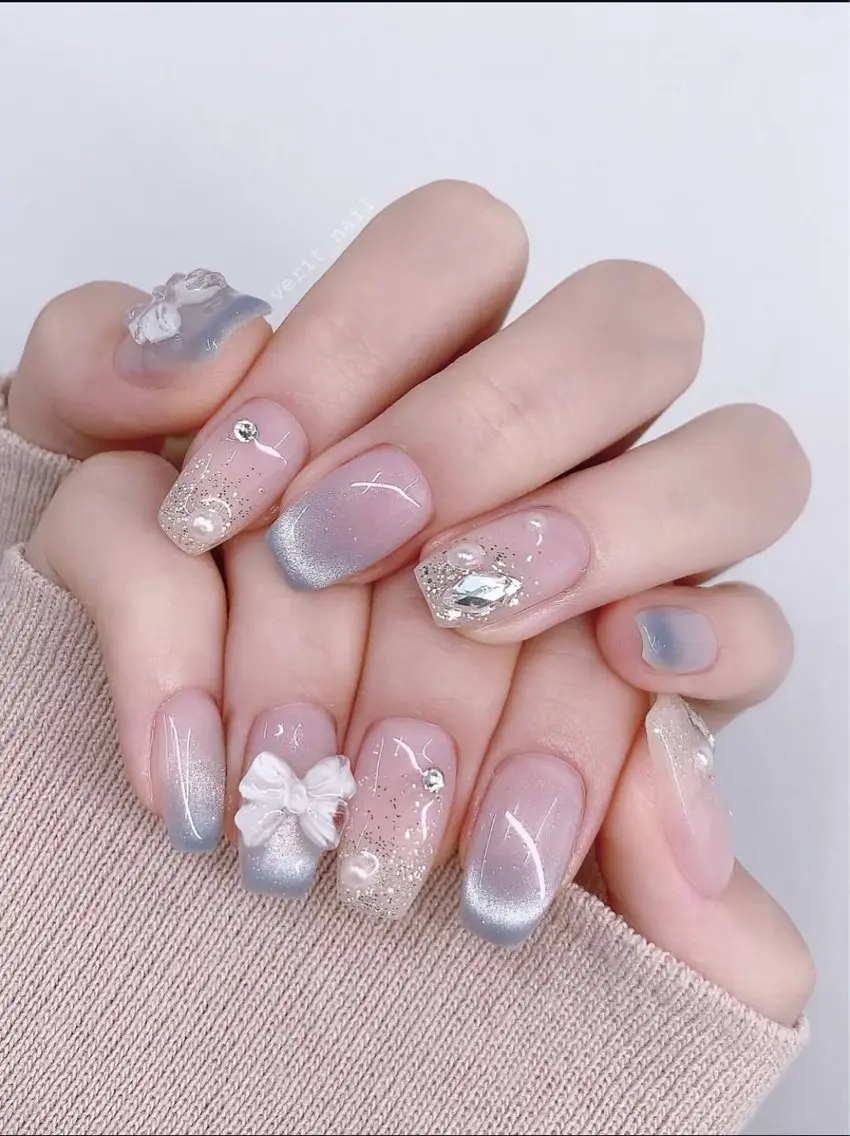 ネイル 持ち込み ハンドネイル JISOO ANA.CHUOのネイルデザイン