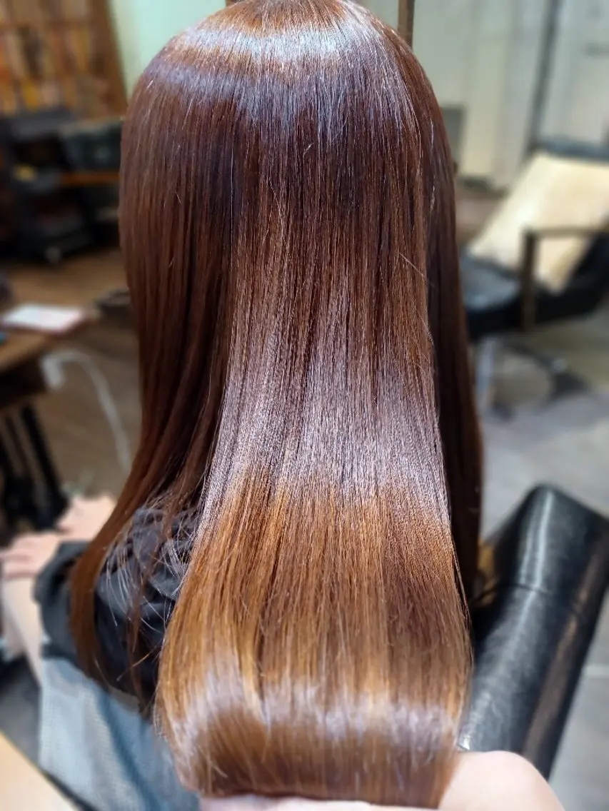 ロング 髪質改善 トリートメント ✂️✂️徳　田✂️ ✂️のヘアスタイル