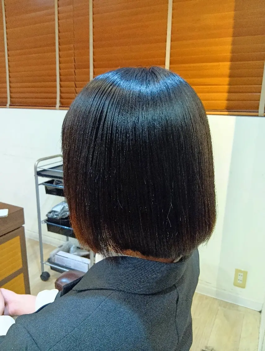 ショート ショートヘア 縮毛矯正 カット 縮毛矯正 トリートメント 小林暢🌟Orque 髪質改善サロン🌙のヘアスタイル