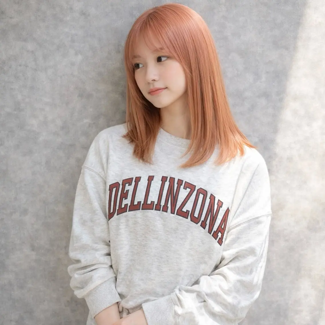 ミディアム カラー カット ヘアカラー トリートメント 一ノ瀬 暁のヘアスタイル