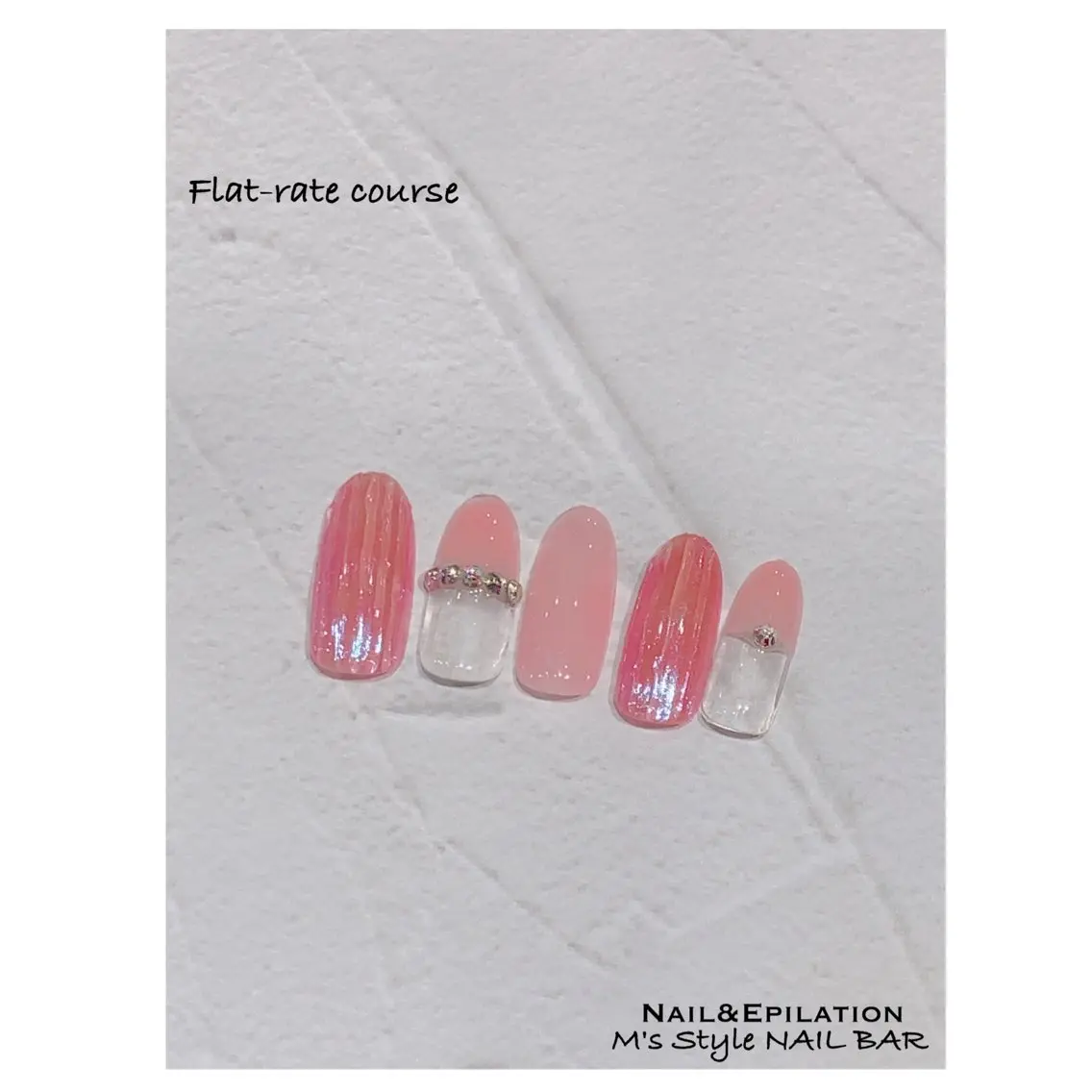 ネイル 成人式 フットネイル フレンチネイル ジェルネイル 韓国ネイル ハンドネイル M's Style NAIL BARのネイルデザイン