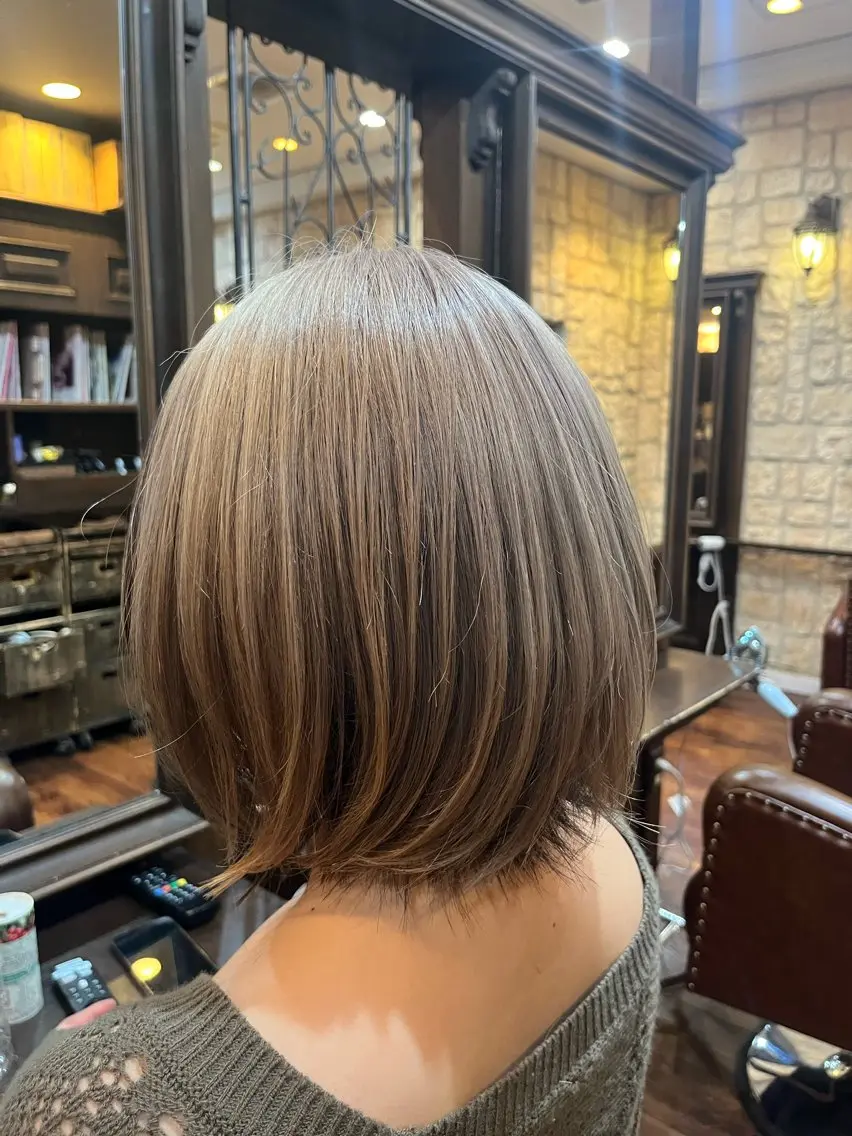 ショート カット ヘアカラー トリートメント 大城 統也のヘアスタイル