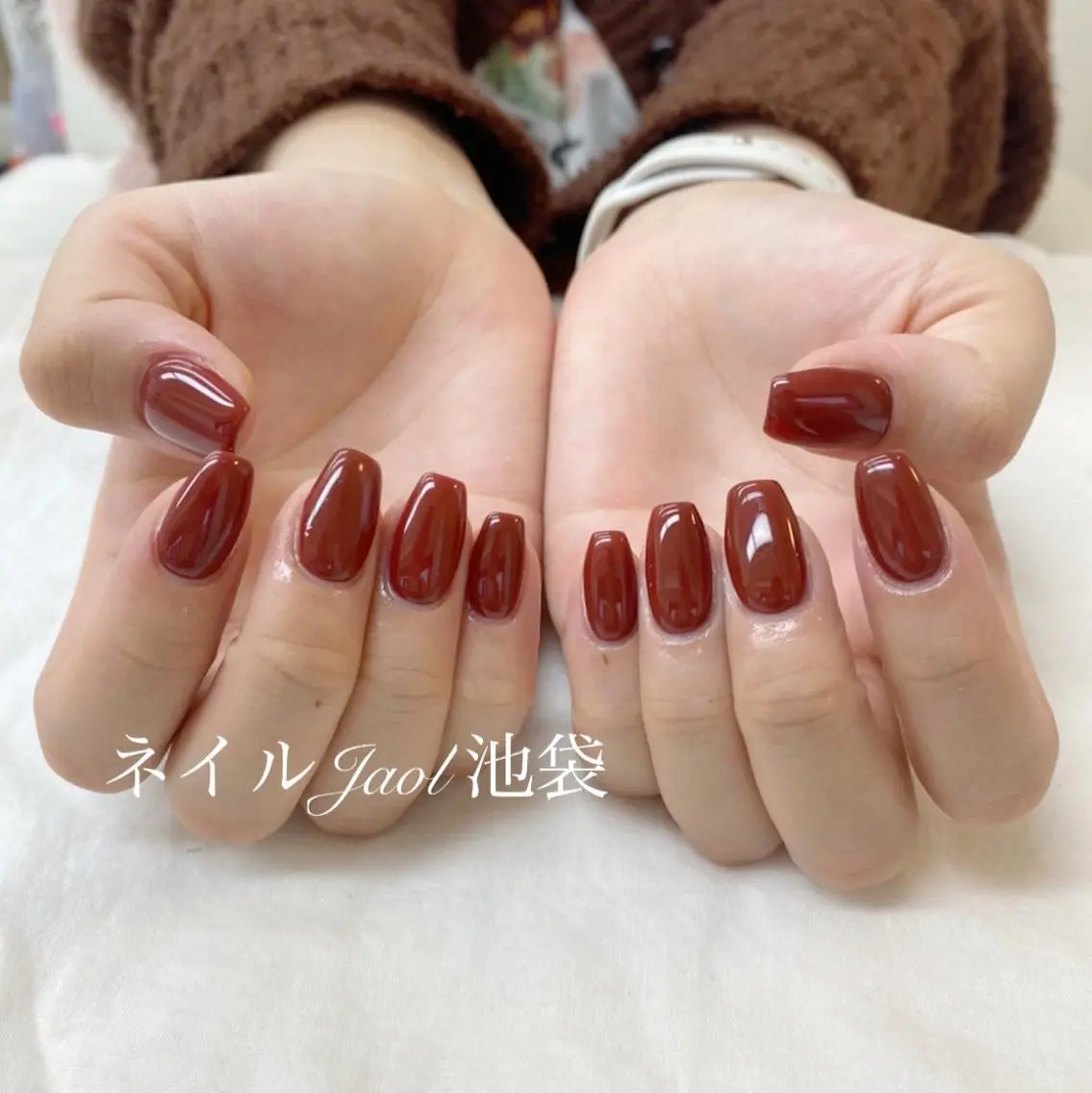 セミロング ネイルJaol 池袋のネイルデザイン