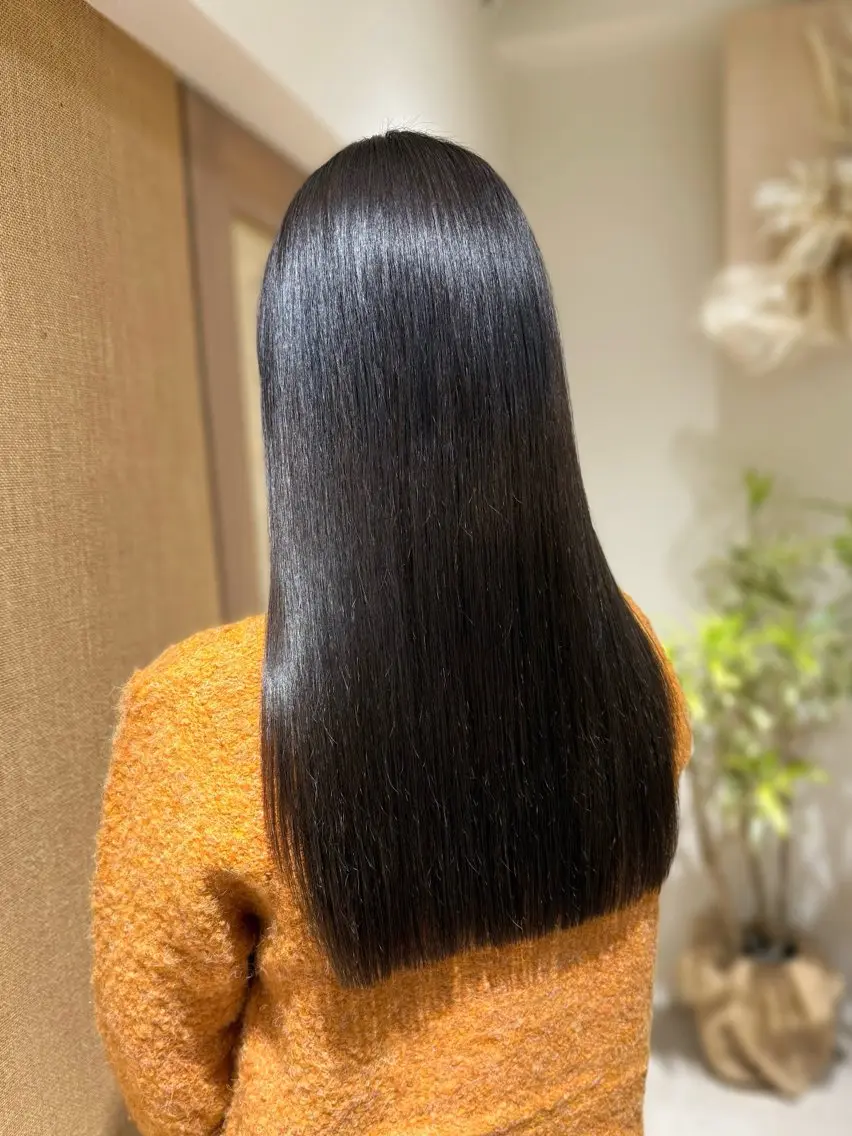 ロング レイヤー/小顔前髪 🤍wakaのヘアスタイル