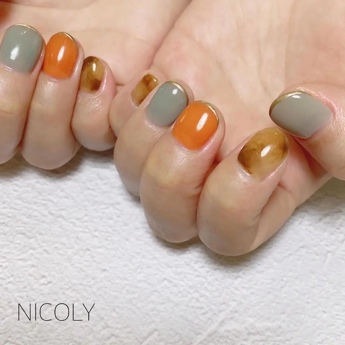 ネイル アートネイル ショートネイル nailist kobayashiのネイルデザイン