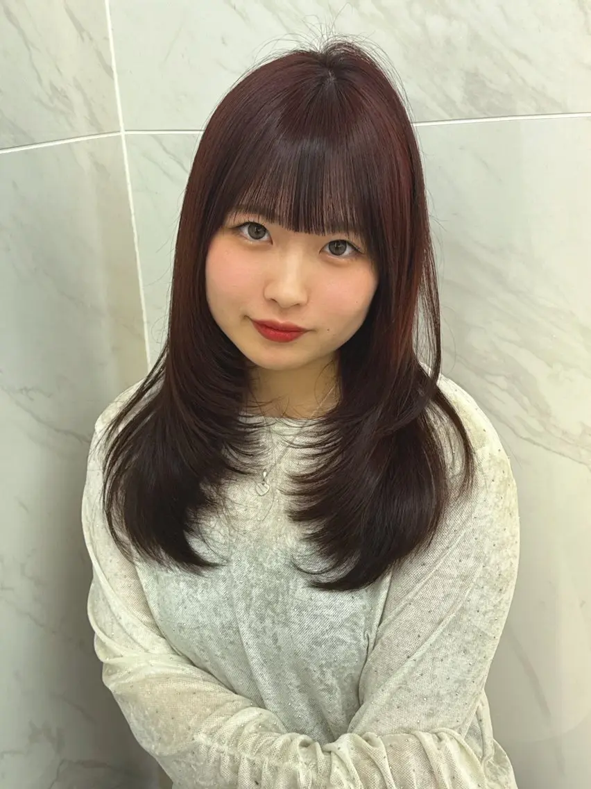 ミディアム 小林 拳人のヘアスタイル