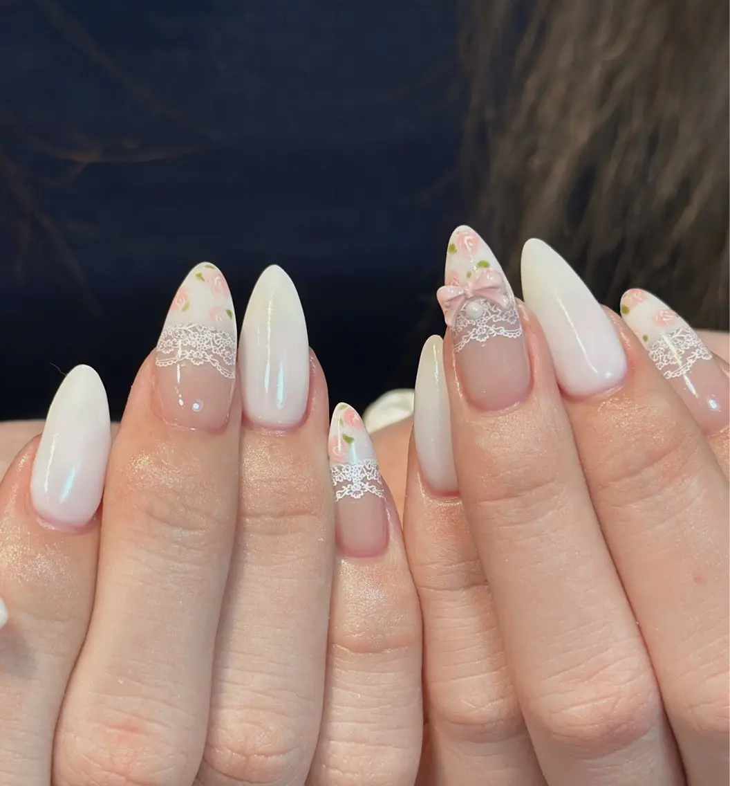 ネイル アートネイル 持ち込み Grace nail ケイのネイルデザイン