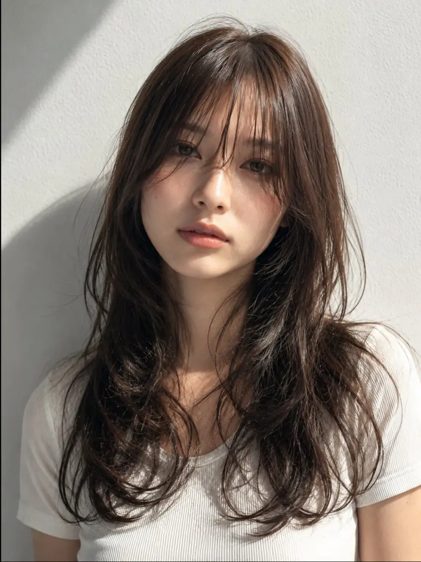 ロング カット ヘアカラー 艶髪診断で絶対綺麗✨ お悩み解決✨京谷宥✨のヘアスタイル