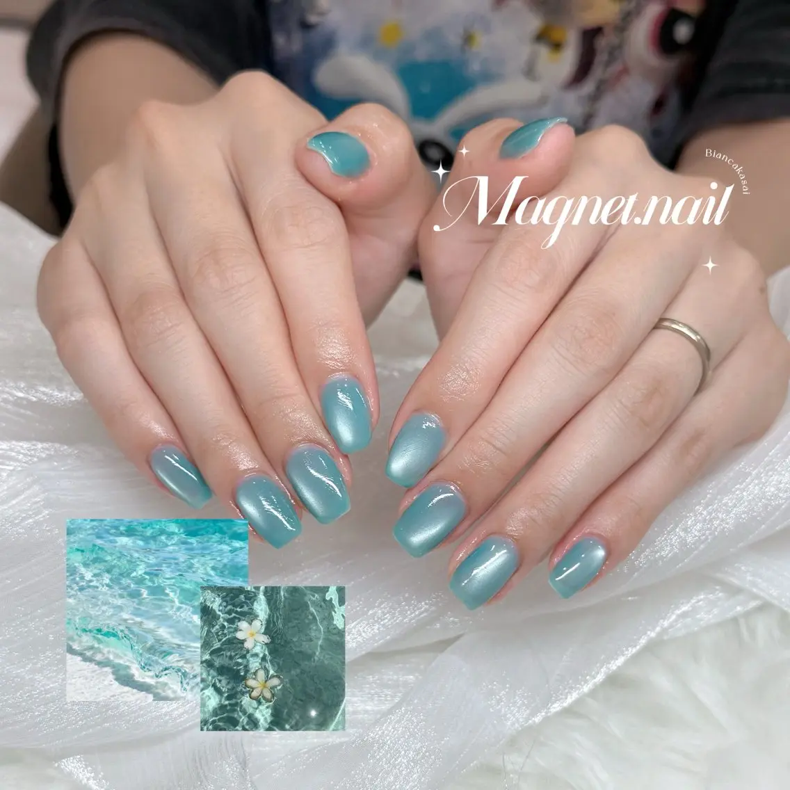 ネイル ハンドネイル Bianca葛西 🍒Hinanoのネイルデザイン