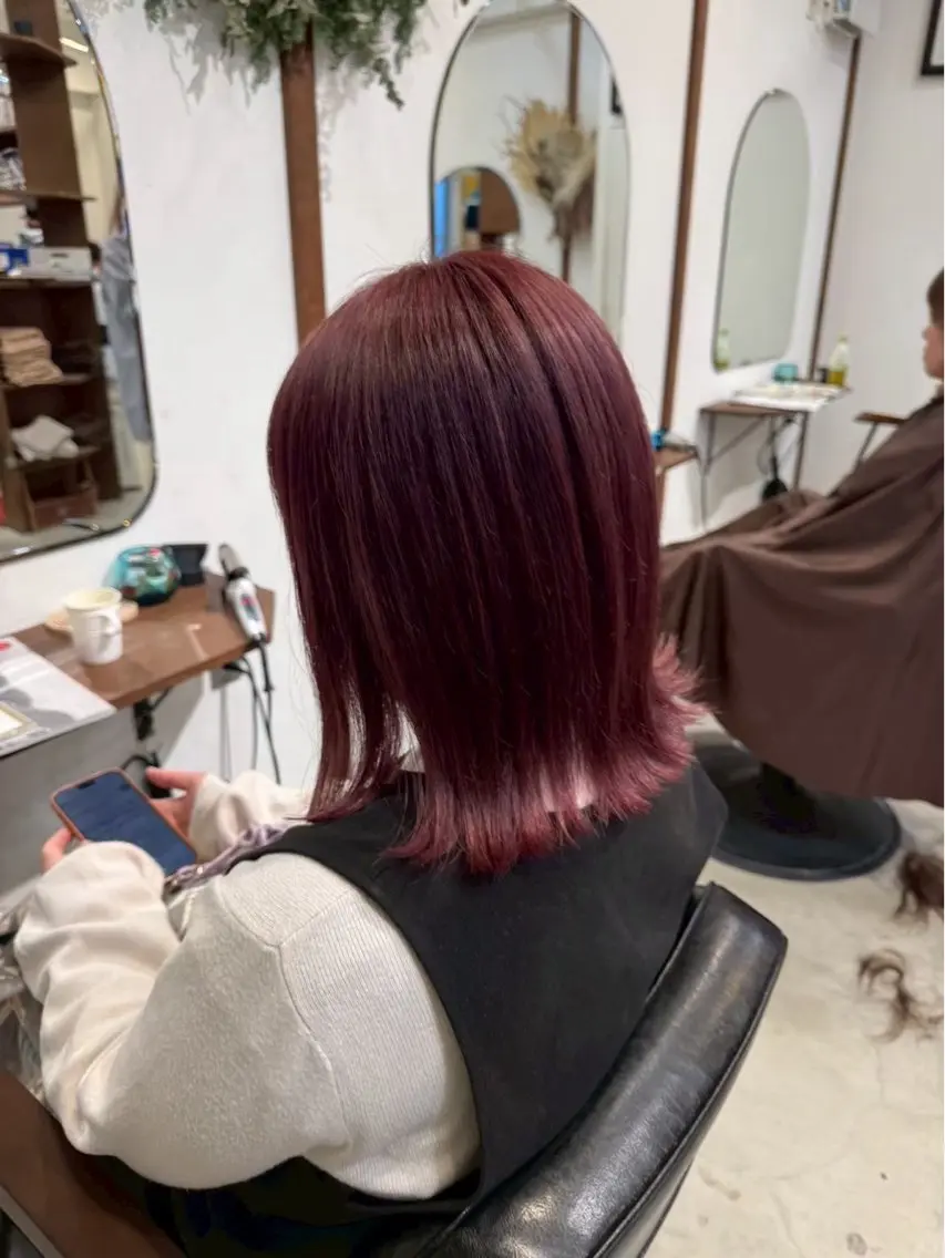 ダブルカラー🩷の写真