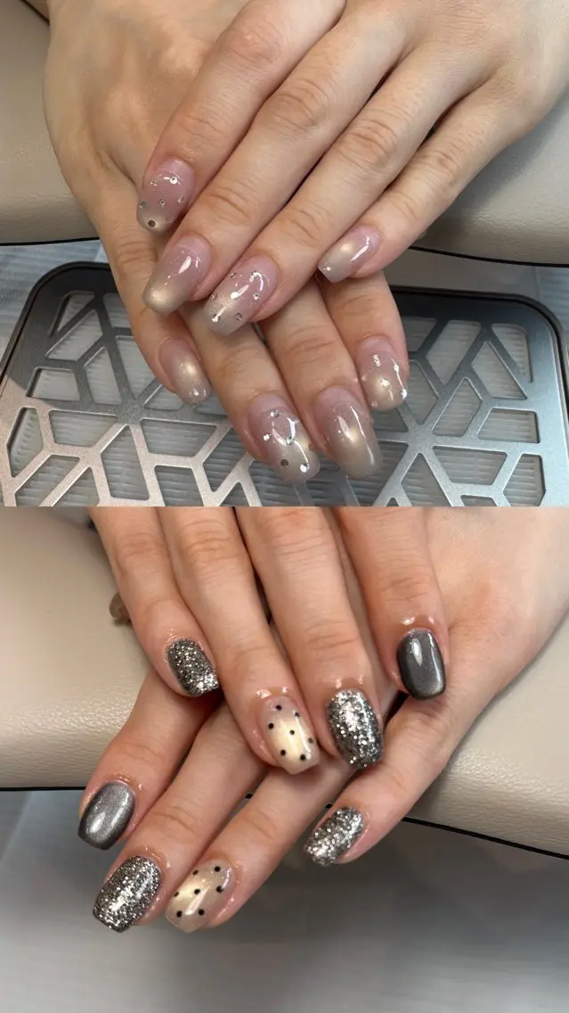 ネイル ドット マグネットネイル ハンドネイル coco'm NAILのネイルデザイン
