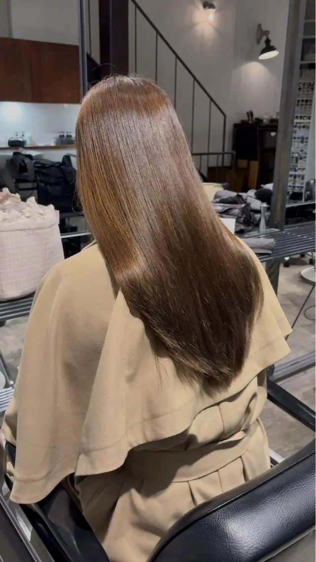 ロング カラー RINTO/ 北浦和/艶カラーのヘアスタイル