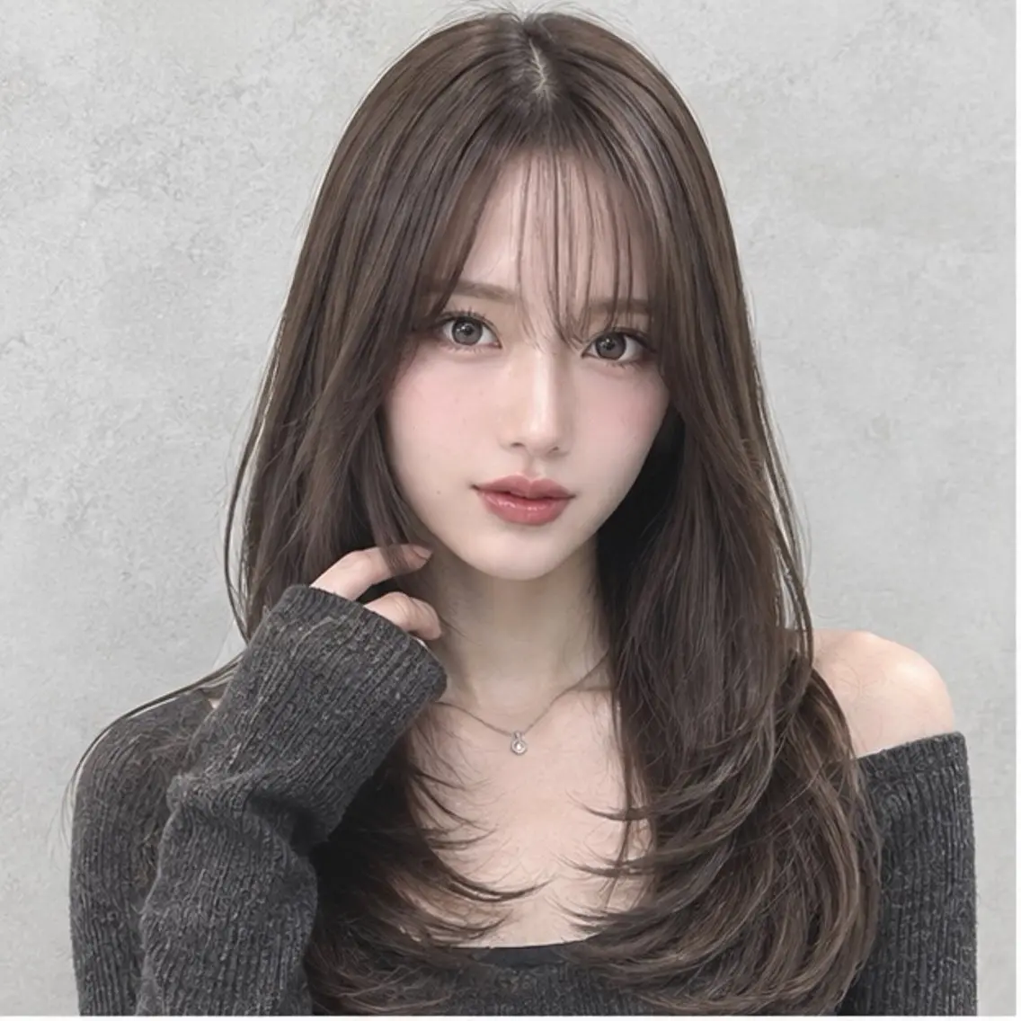 ロング 菅原 大佑のヘアスタイル