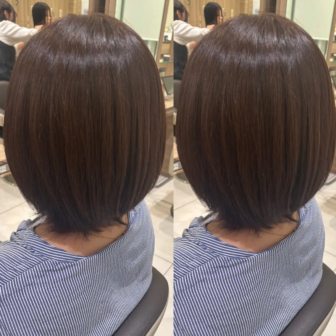 ショート ヘアカラー トリートメント ☁🫧縮毛矯正 /沖春奈🪽🫧のヘアスタイル