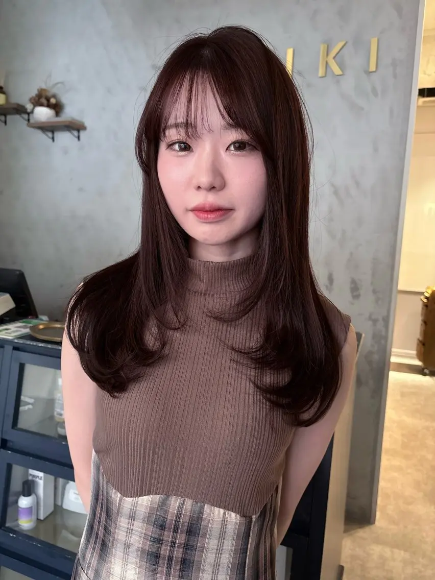 ロング SIKI yuuna レイヤーカット🪽のヘアスタイル