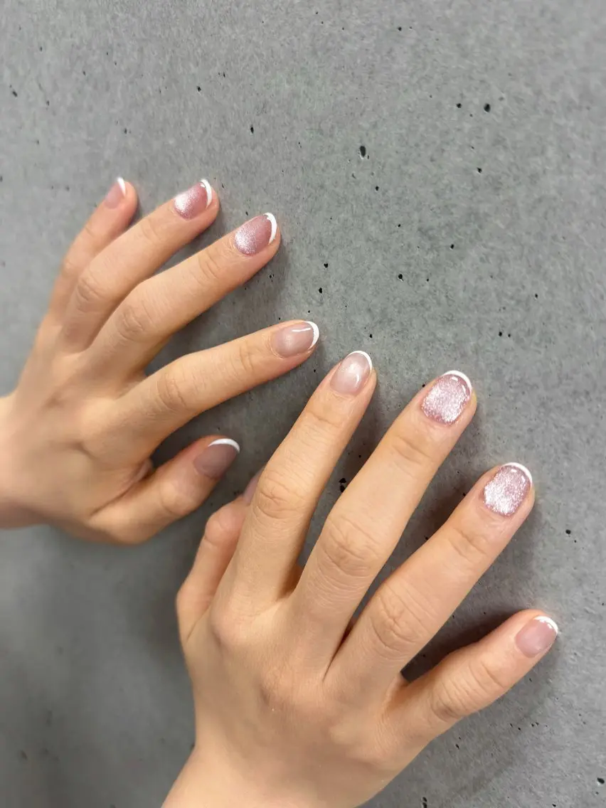ネイル フレンチネイル Nuae MIKIのネイルデザイン