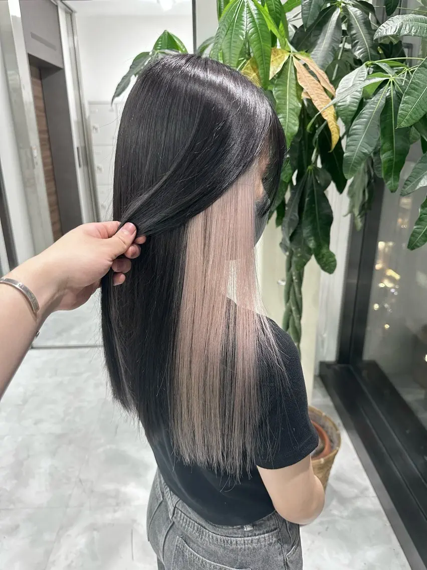 ロング カラー ヘアアレンジ メンズ ヘアカラー トリートメント ヘッドスパ ヘアセット 🌈トレンドヘア 🌈WATARU🌈のヘアスタイル