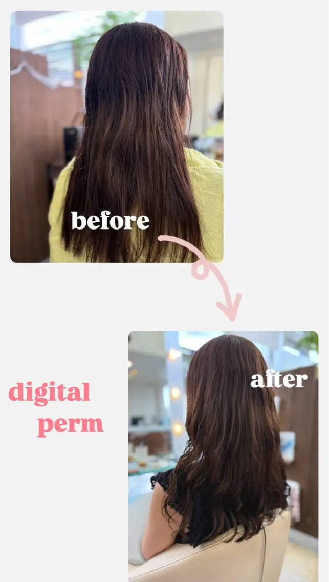 ✂︎カット➕デジタルパーマ➕トリートメント✂︎の写真