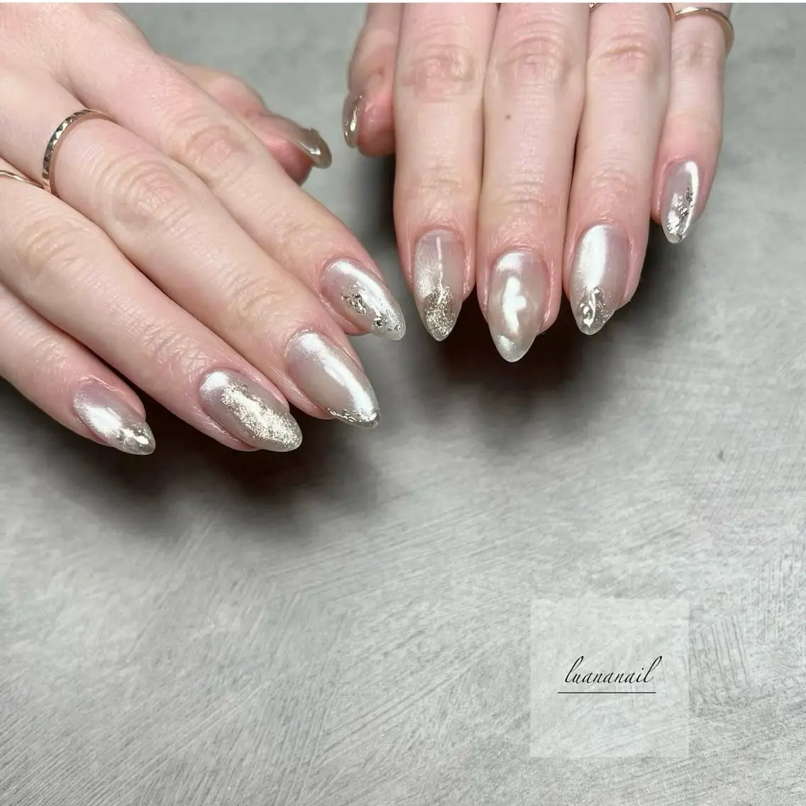 ネイル マグネットネイル luana nailのネイルデザイン