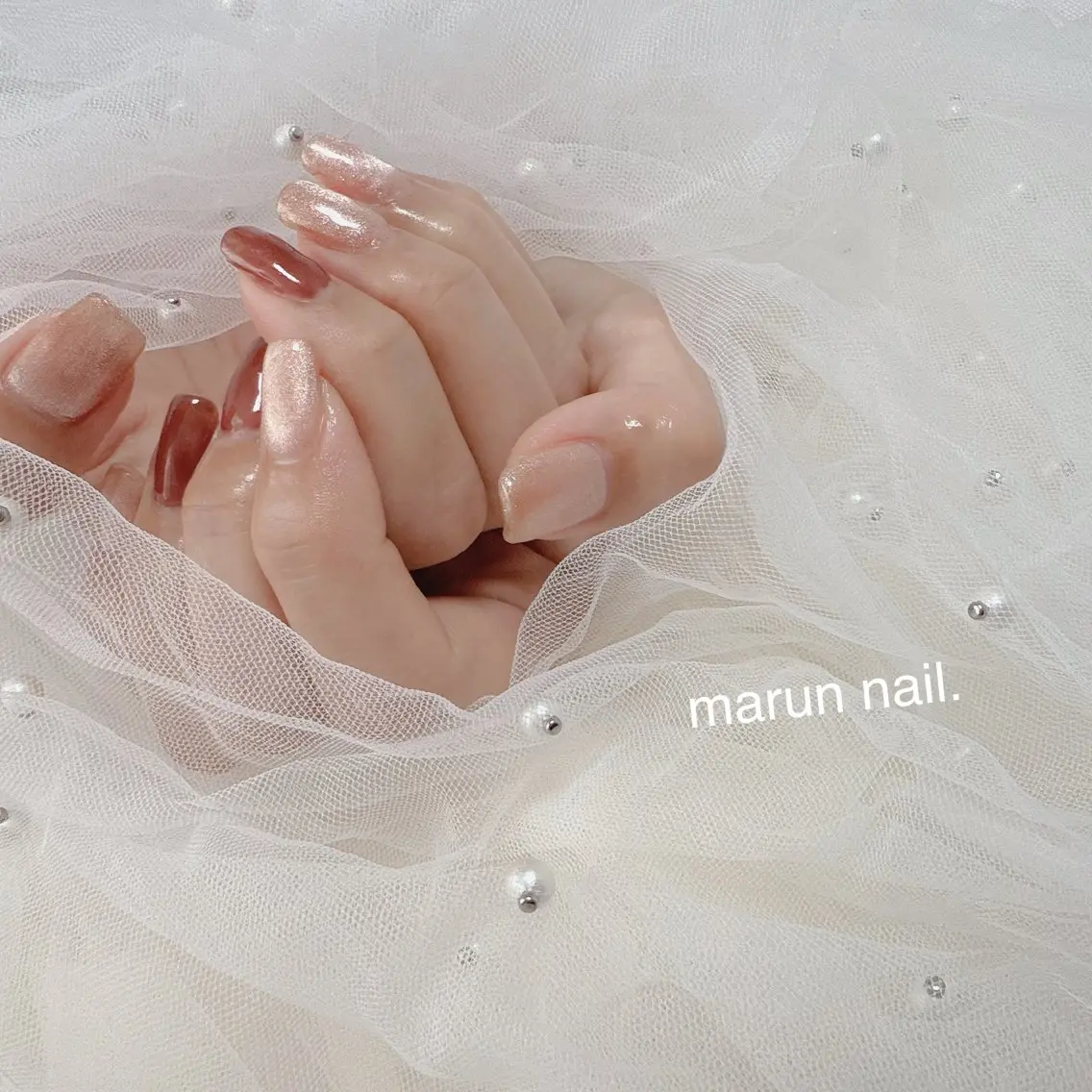 ネイル ハンドネイル marun._ megumi.のネイルデザイン
