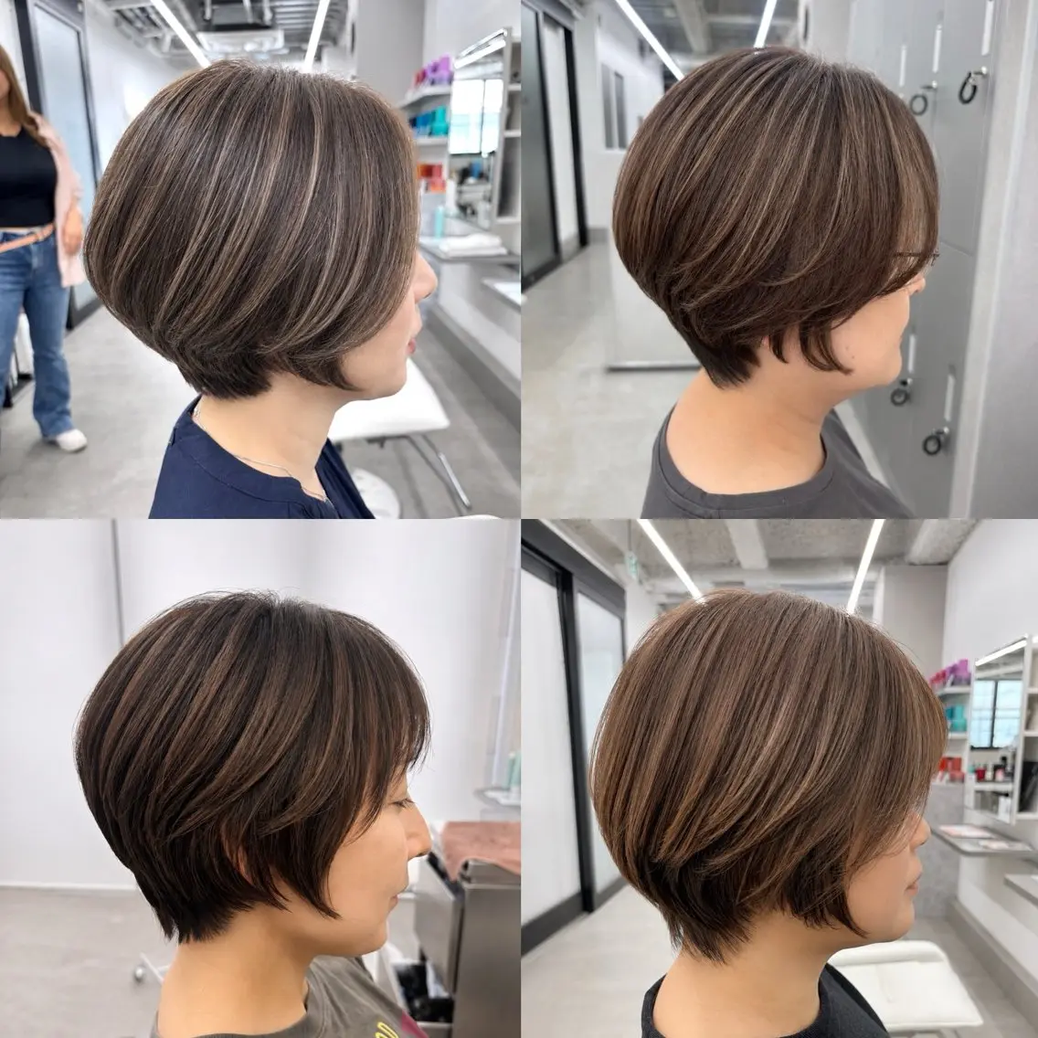 ショート カット ヘアカラー 関山浩平ショート /ボブ/ヘアセットのヘアスタイル