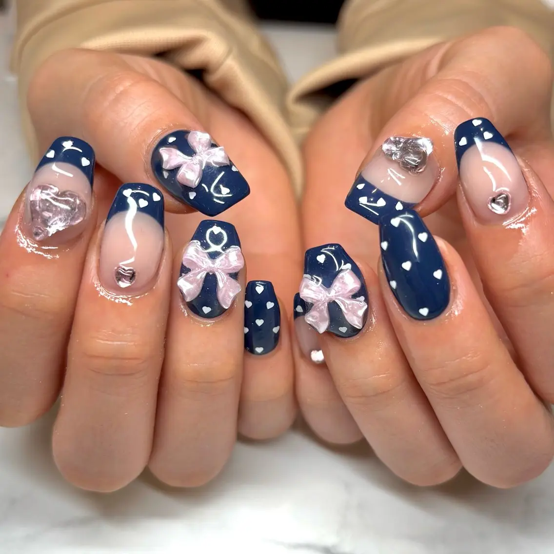 ネイル ハンドネイル 𝒾𝓀𝑜𝒾 ☆*:.。.のマツエク・マツパデザイン