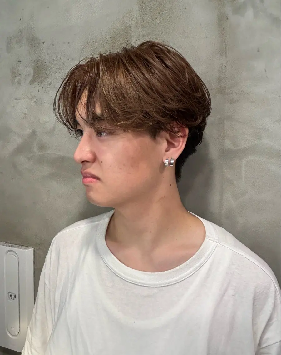 メンズ メンズブリーチ タ カのヘアスタイル