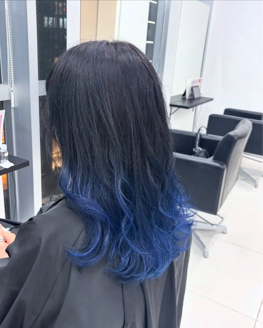 ミディアム カラー ヘアカラー トリートメント ⭐️無料！カット モデル募集⭐️夕貴のヘアスタイル