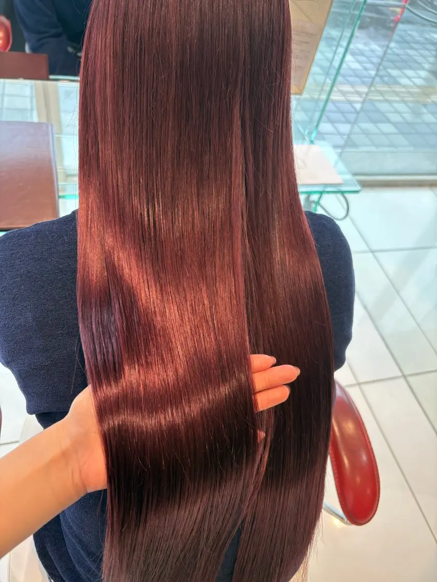 カラー 松葉 小春のヘアスタイル