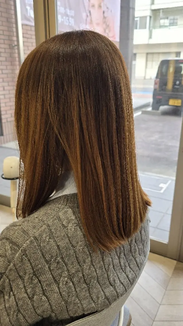 ミディアム 高口    雅のヘアスタイル