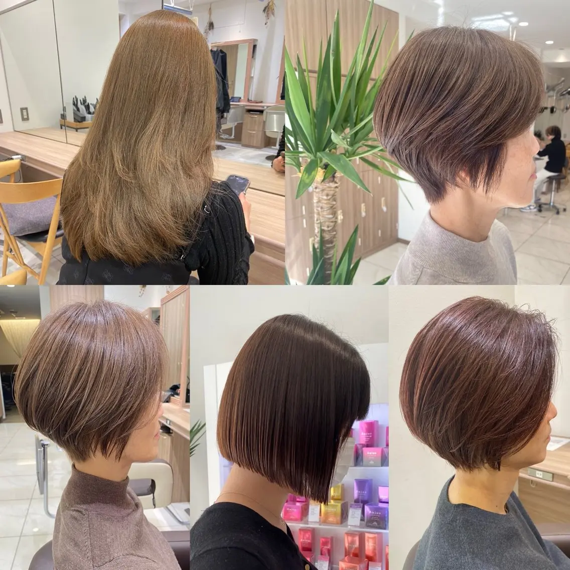ショート カラー ハイライトカラー ハイライト 寺内 紳悟のヘアスタイル