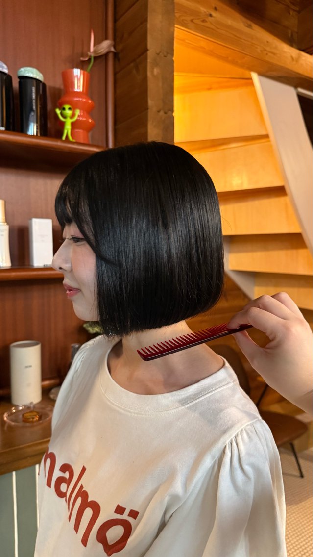 DEPT 西川もかのヘアスタイル