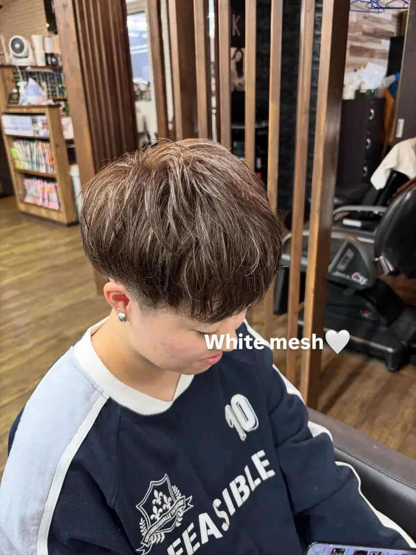 カット⭐️＋メッシュ⚡️の写真