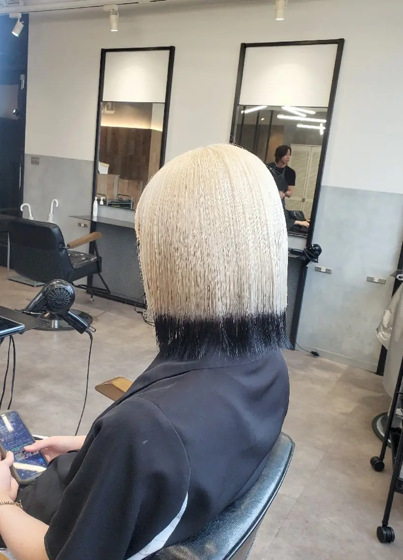 ミディアム カット ヘアカラー トリートメント ✨本日空きあります✨ 遠田コウヘイ🌟のヘアスタイル