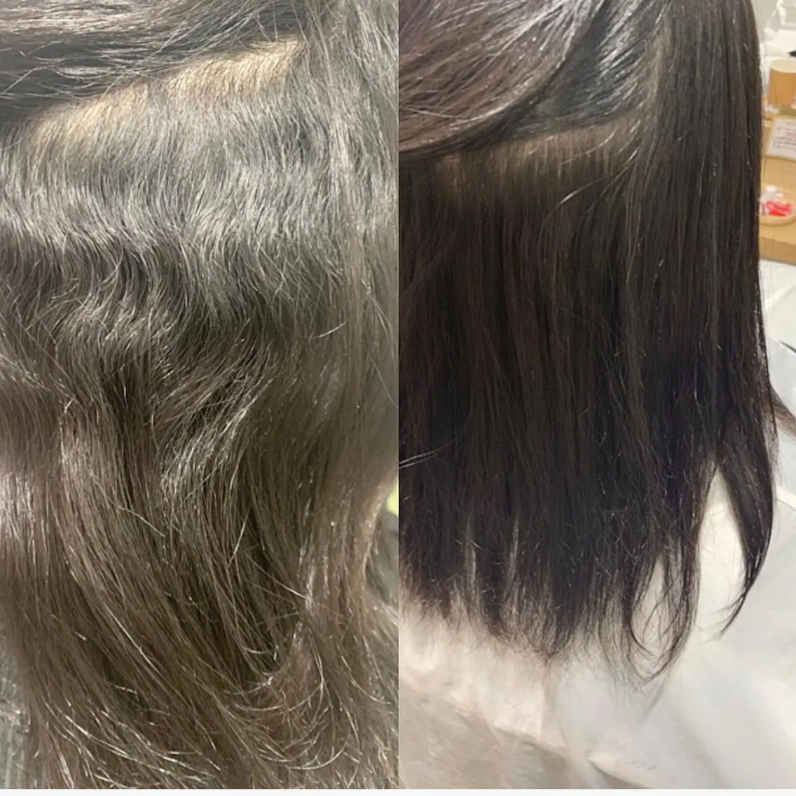 セミロング ハイレート🤍🫧 池田のヘアスタイル