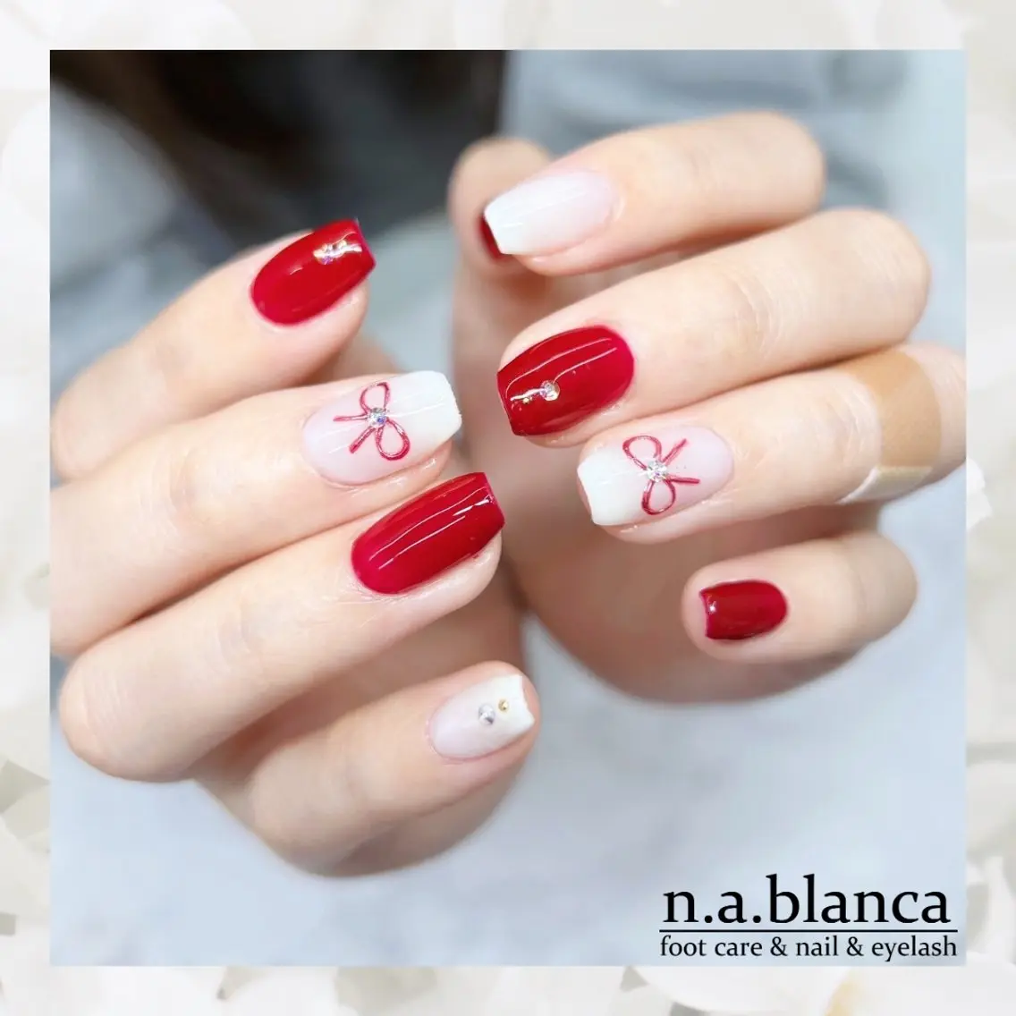 ネイル アートネイル ジェルネイル blanca🌺 mayu(東白楽)のネイルデザイン