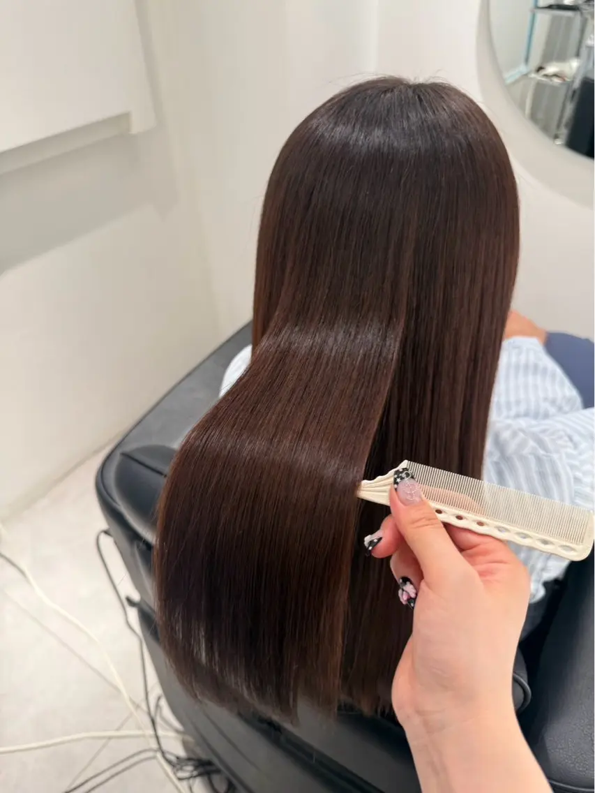 ロング 🎀マツモト クルミ🎀のヘアスタイル