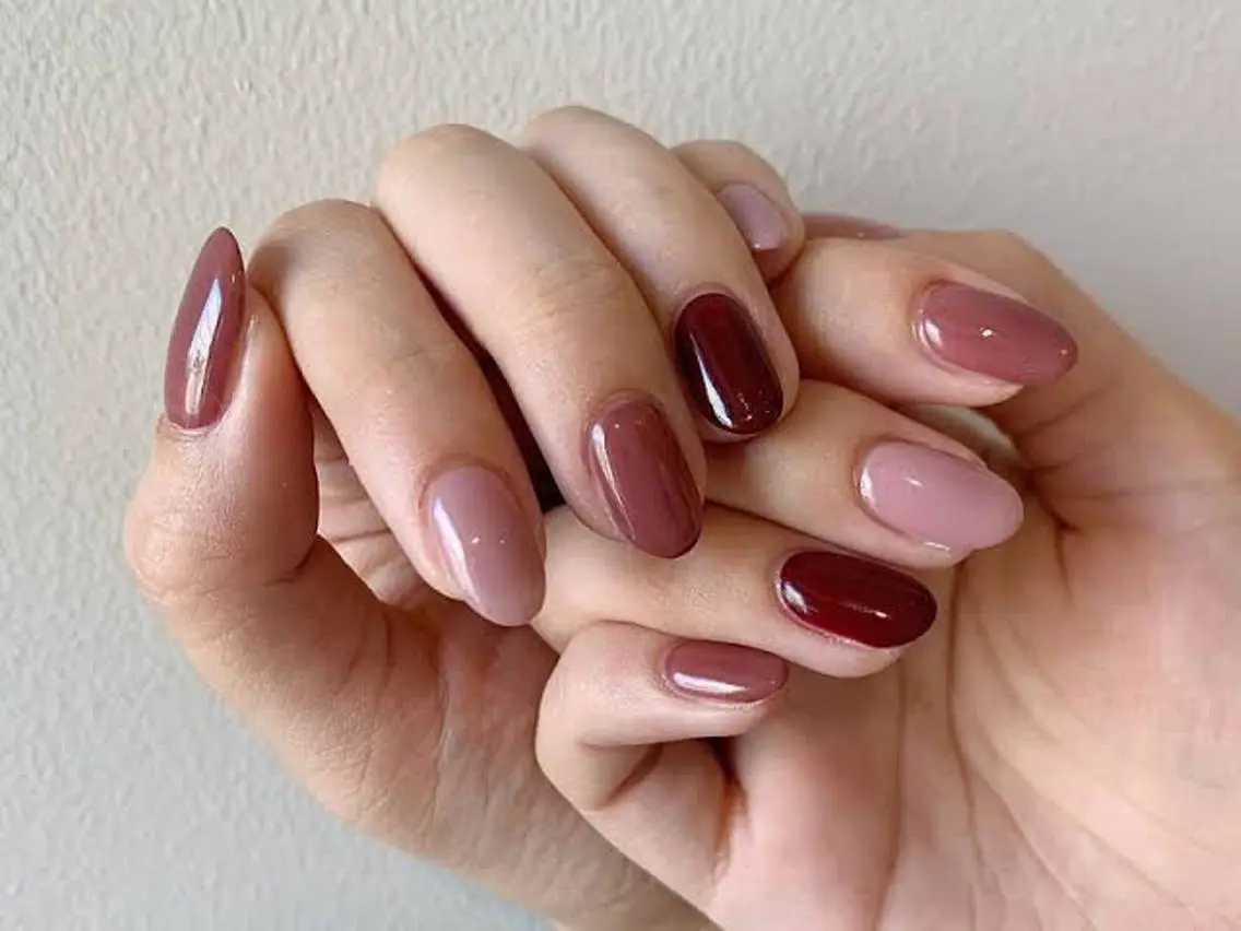 ネイル ワンカラーネイル ハンドネイル Nail salon Nuit(ニュイ)のネイルデザイン