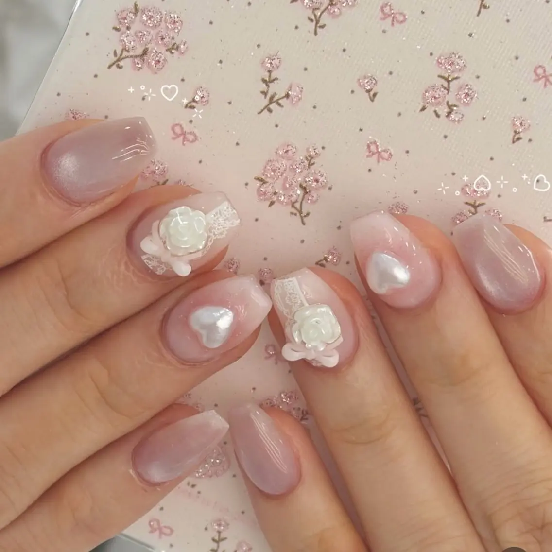ネイル ハンドネイル Hinari 🦋のネイルデザイン
