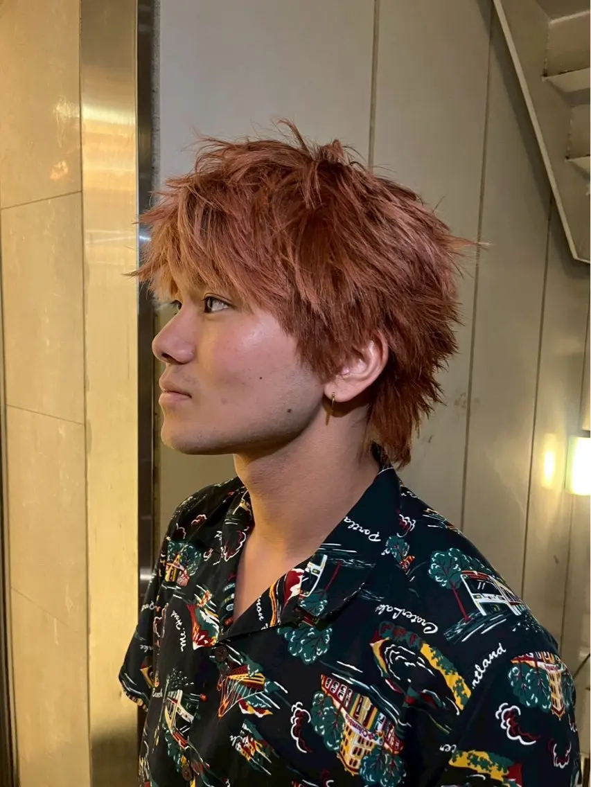 ショート カラー 透明感カラー 鈴木 星允のヘアスタイル
