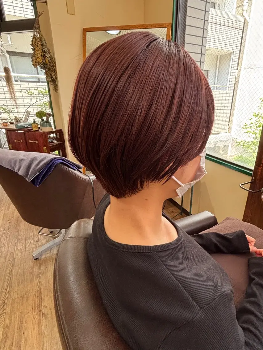 ショート カット ヘアカラー トリートメント . kanokoのヘアスタイル