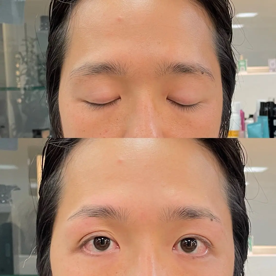 メンズ アイブロウ ワックス脱毛 眉カット その他(アイブロウ) 透明感カラー🩵海外 ヘア/chiharuのヘアスタイル